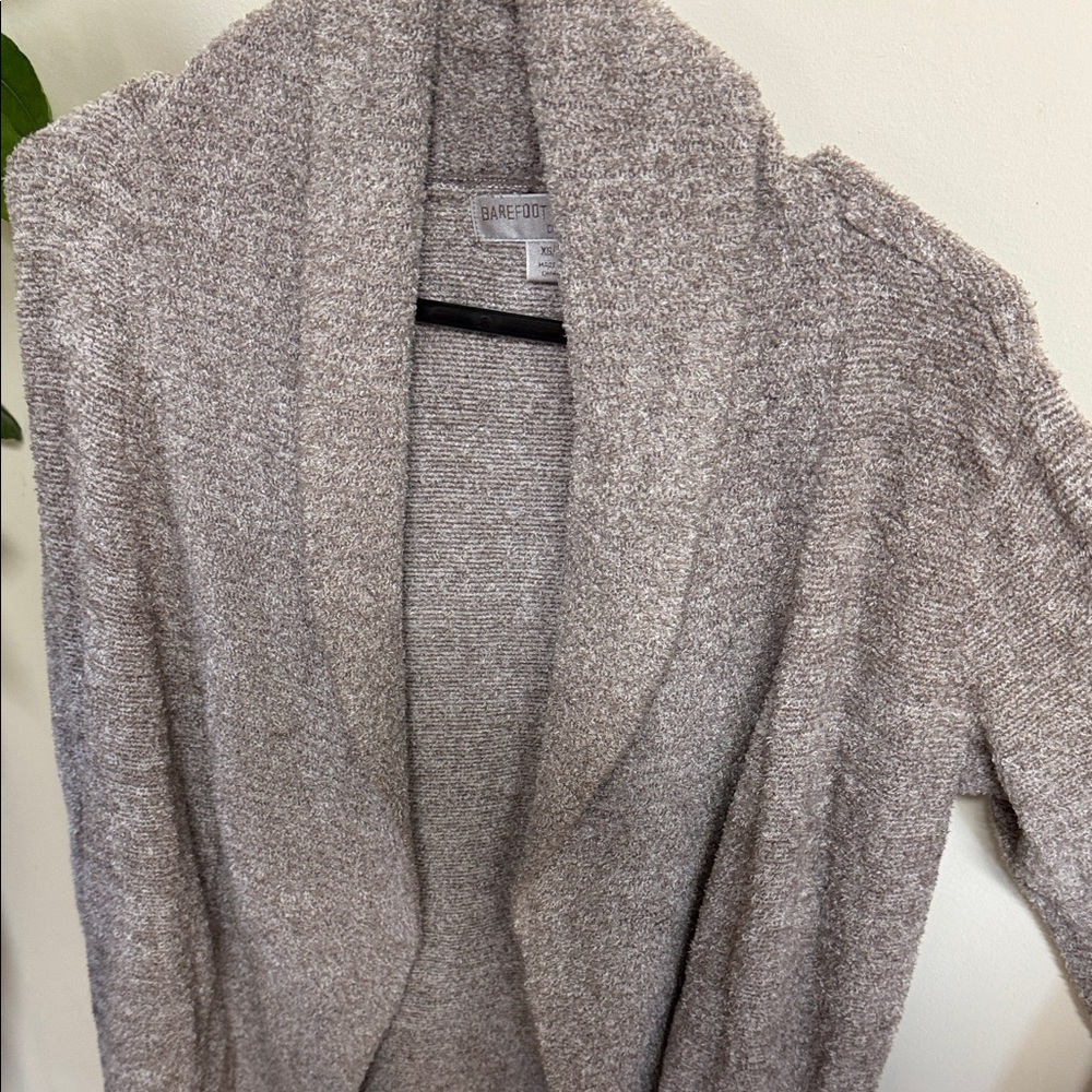 Barefoot Dreams Women's Cozy Tan Cardigan